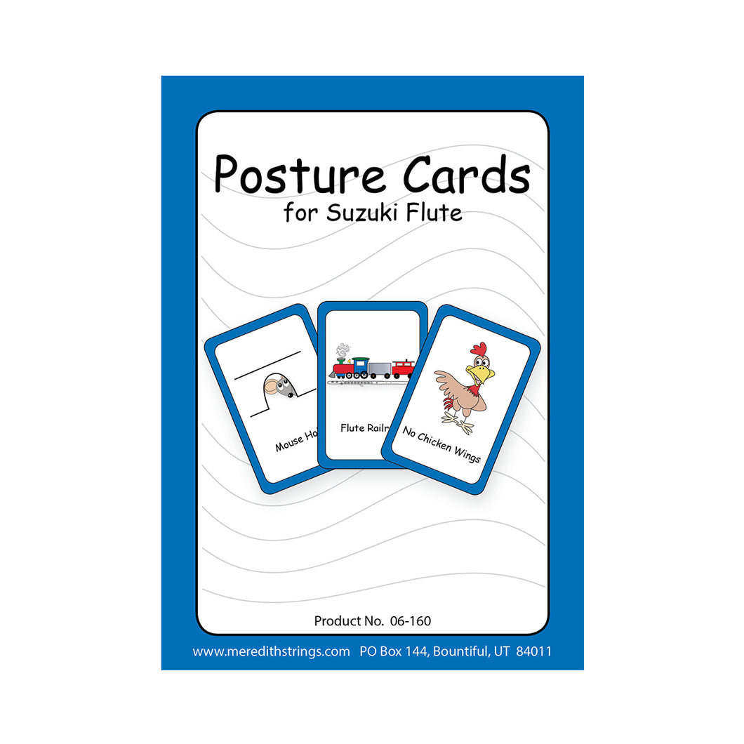 Flute Posture Cards