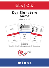 Load image into Gallery viewer, Major Minor: Key Signature Game