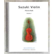 Load image into Gallery viewer, Violin Practice Book