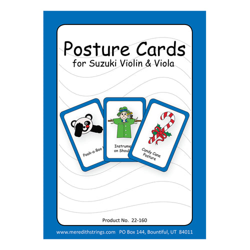 Violin/Viola Posture Cards